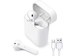 Auriculares Sem Fios Bluetooth Som Estéreo Cancelamento De Ruído À Prova De Água Lurelia