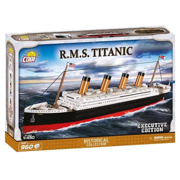 Blocos de Contrução COBI R.M.S. Titanic (Idade Mínima Recomendada: 7 anos - 960 Peças)