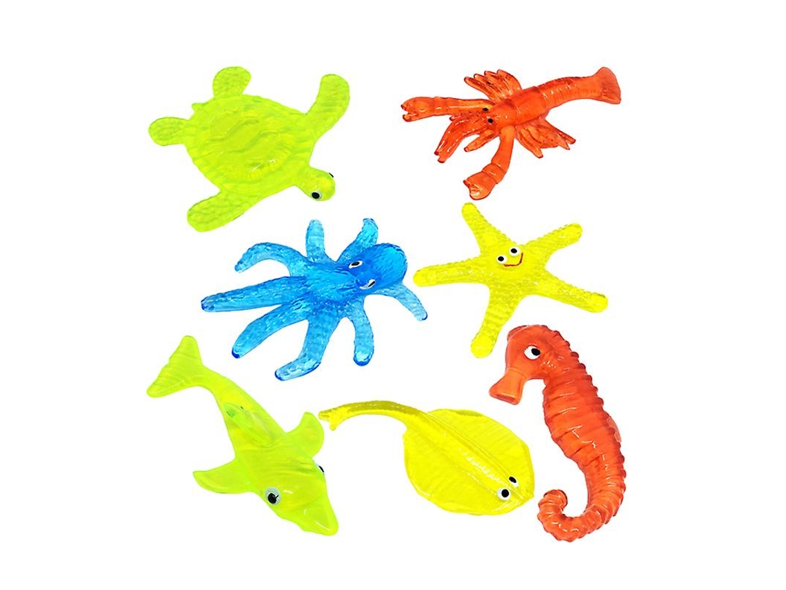Modelo de Simulação de Vida Marinha 7Pcs ALLINLESS