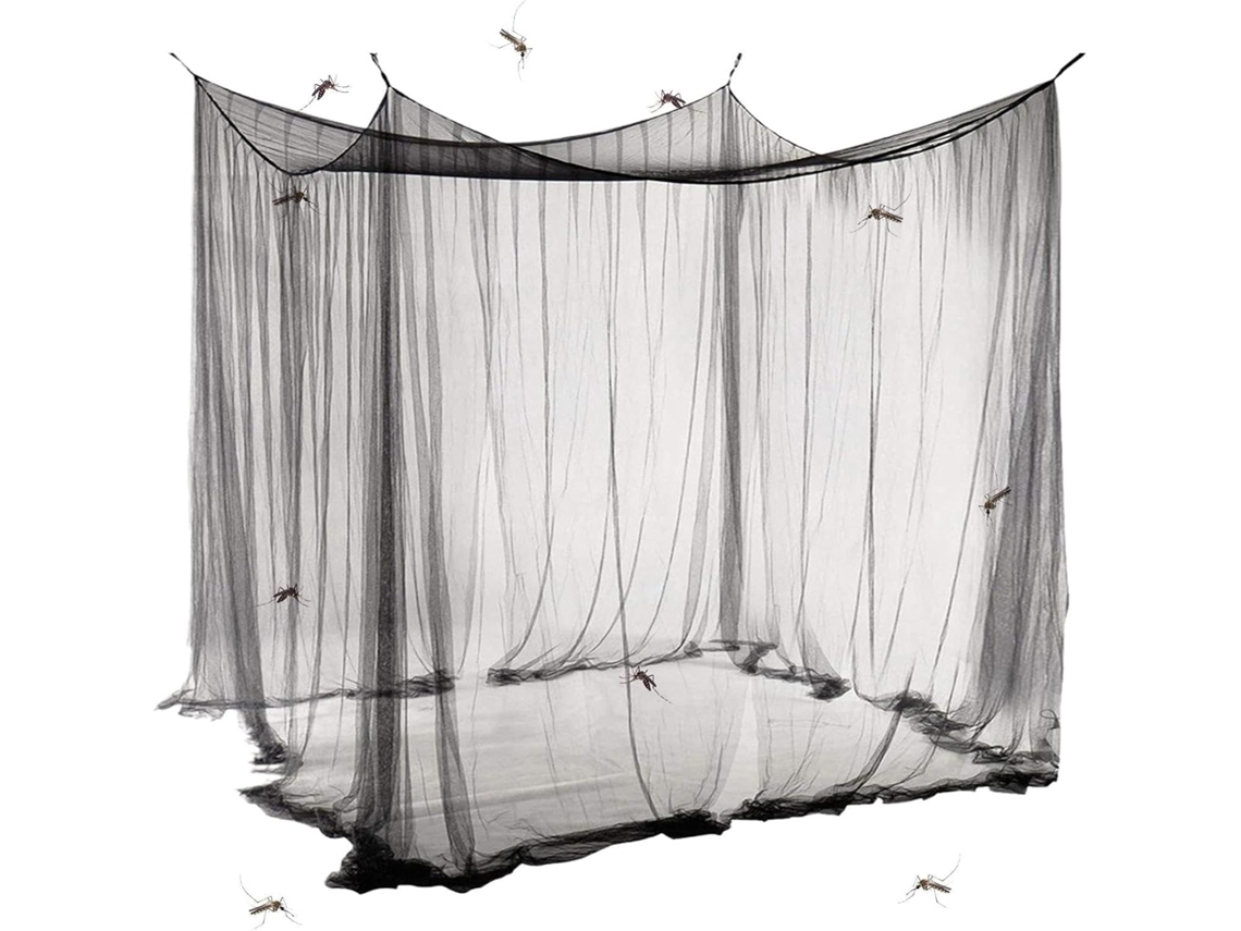 Mosquiteiro Genérico Para Cama De Camping, Proteção Contra Moscas E Fácil De Usar