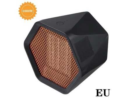 Ventilador Radiador Aquecedor de água hexagonal 1000w, relógio de sol branco (sem eletricidade) 153B VICOODA