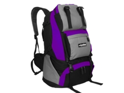 Mochila De Caminhada 40 Litros, Ideal Para Esportes Ao Ar Livre, Viagens E Montanhismo, Na Cor Roxa. -aquaforge