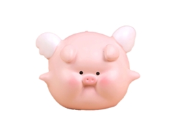 Figura de Porco Cartoon LAXISCREED para Decoração de Mesa