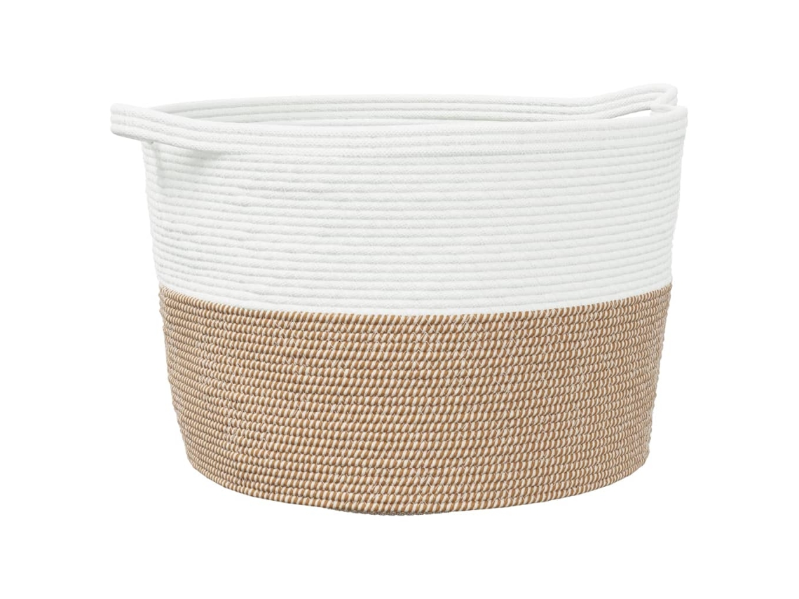 Laundry Basket, Laundry Baskets Vidaxl Multicolor Algodão (60 X 36 Cm)