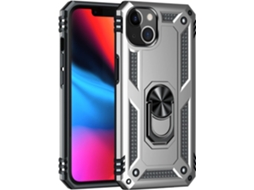 Capa Armadura Fina Antichoque para iPhone 13 HONGWE. Textura Macia Rígida