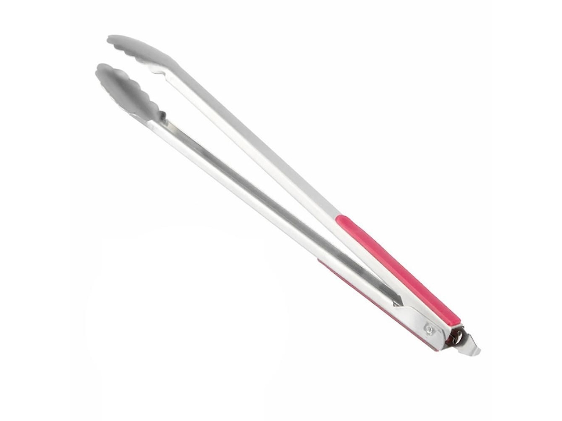 Pinça De Cozinha Longa Zhouba De 16 Polegadas, Resistente Ao Calor, Para Churrasco, Saladas E Grelhados