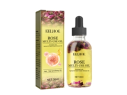 Óleo Essencial Rosa Eelhoe Hidrata Pele Cabelo Pés
