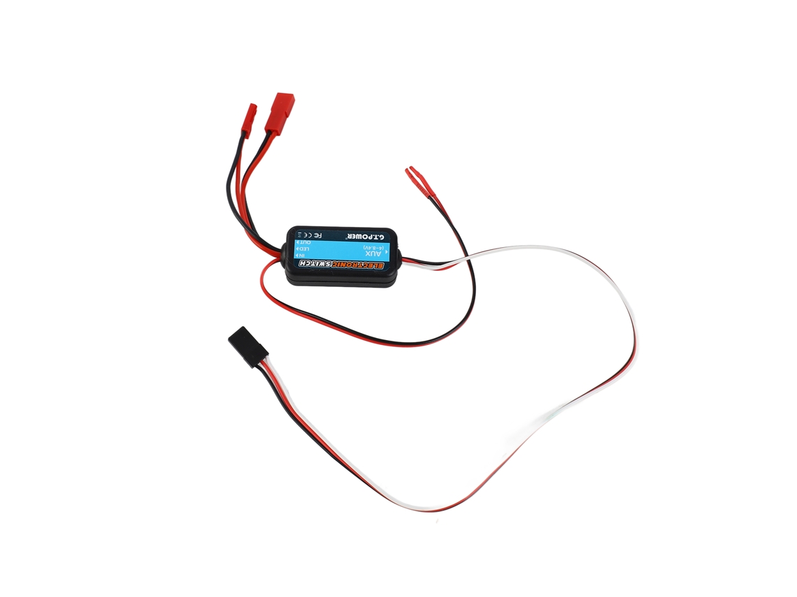 Interruptor Compacto Laxiscreed Para Carro Rc, Fácil De Instalar E De Alta Qualidade
