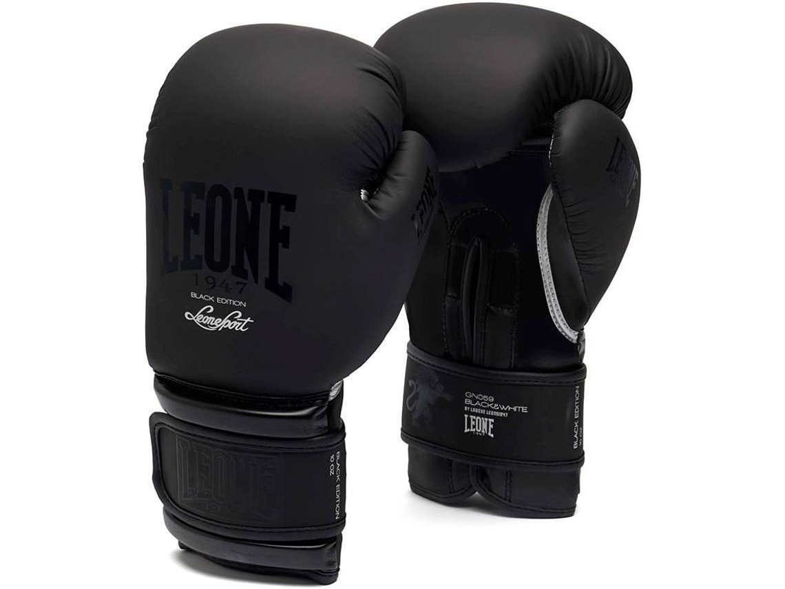 Luvas de Muay LEONE1947 Edição Black Preto (14 Oz)
