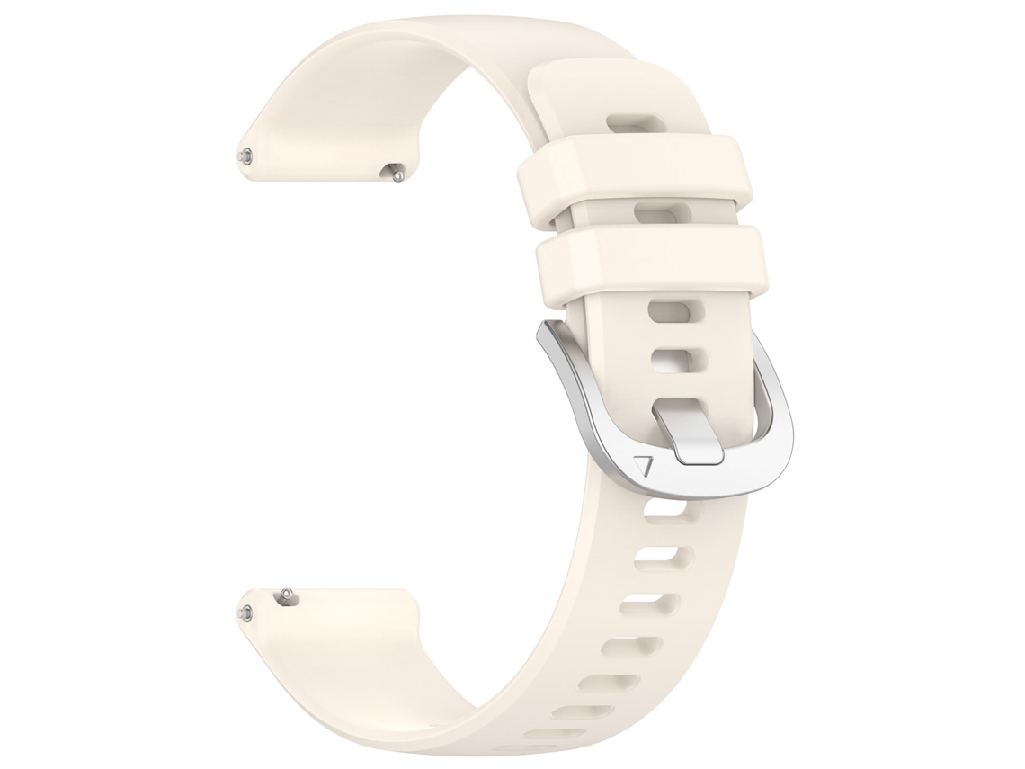 Pulseira De Silicone Macio Para Garmin Approach S50 20 Mm Off-white Panoona