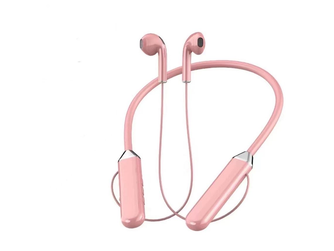 Auriculares Sem Fio Magnéticos YIZHOOD Bluetooth Rosa