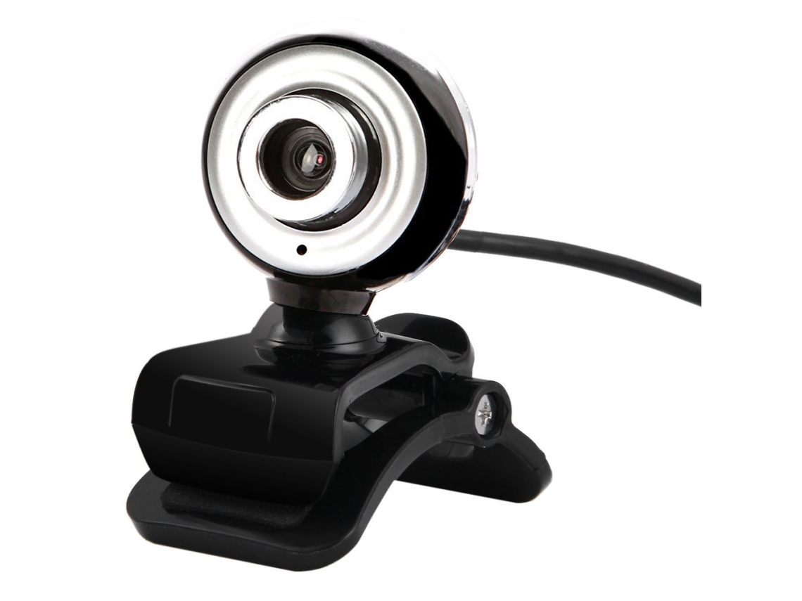 Câmera Hd 480p Com Microfone Integrado Para Absorção De Som Webc Brilvibera