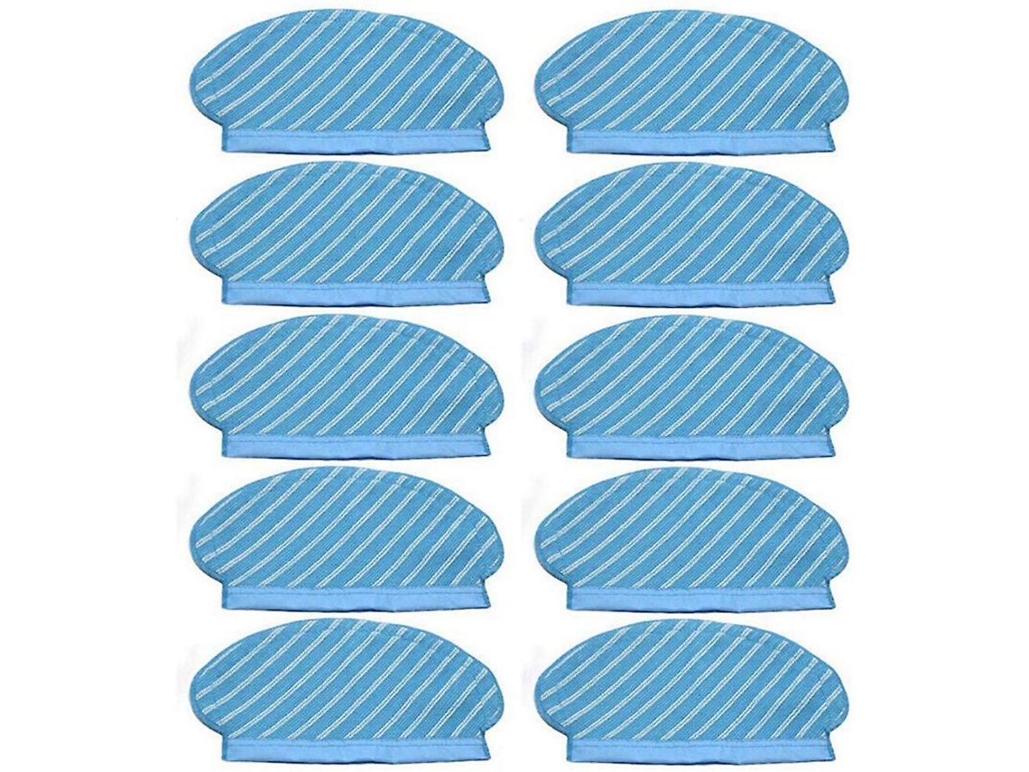 10 Peças de Esfregão Pano de Limpeza para Ecovacs Ozmo950 920 T5