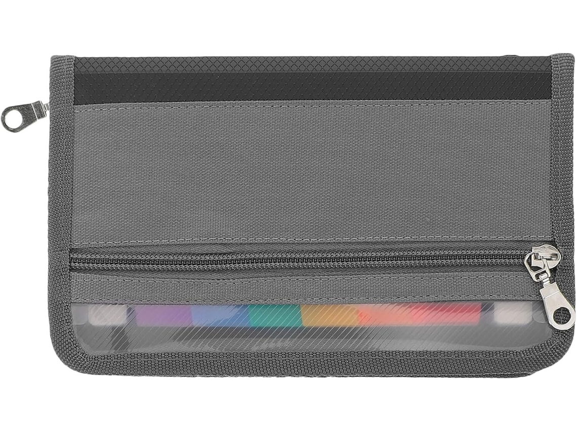 Pasta Sanfonada Didiseaon Com Zíper, Expansível Para Documentos De Escritório E Escolares, Organizador De Arquivos
