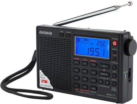 Rádio Portátil  RMD-77 - Preto