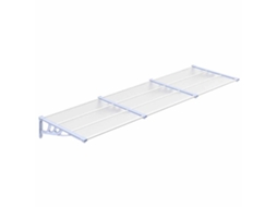 Door Canopy, Door Canopies Vidaxl Transparente Policarbonato (297.5 X 90 Cm)