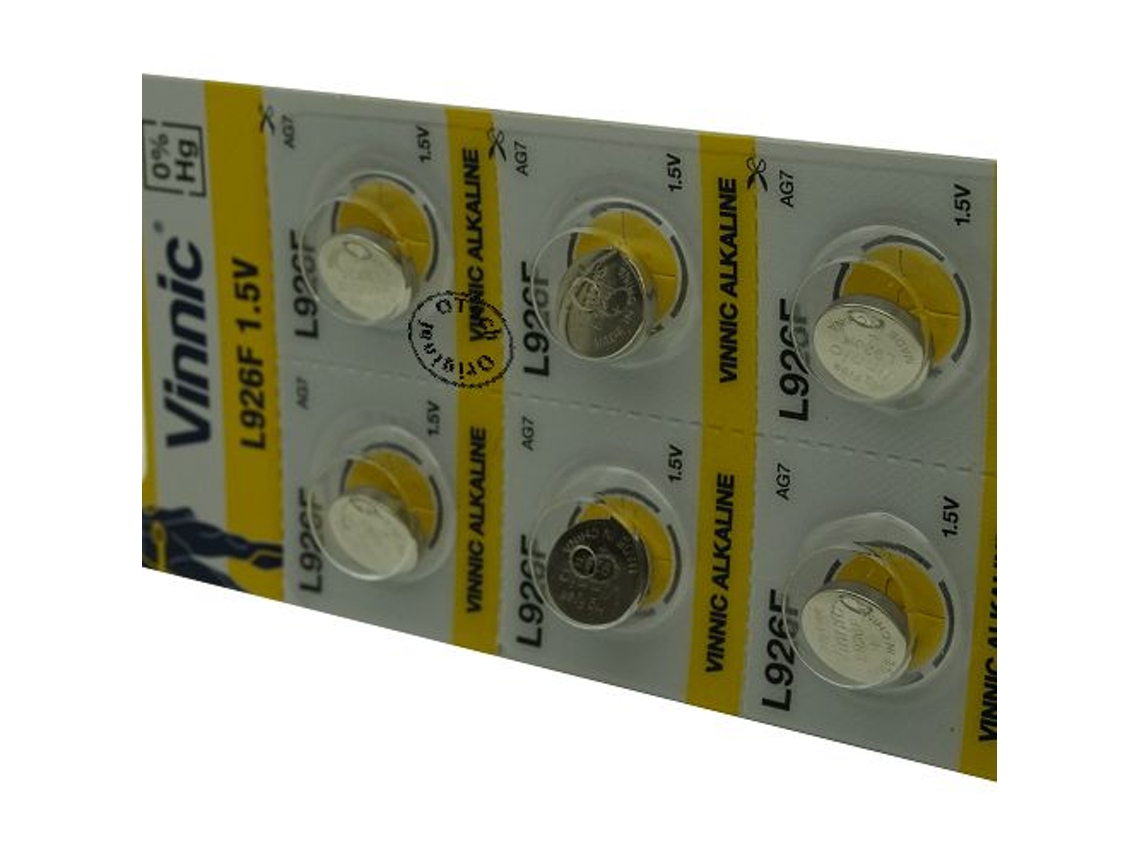 Conjunto de 10 Pilhas OTECH Vinnic para DIVERS AG7