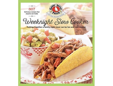 Livro Weeknight Slow Cooker de Gooseberry Patch (Inglês)
