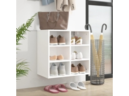 Vidaxl Sapateira 52,5x30x50 Cm Branco