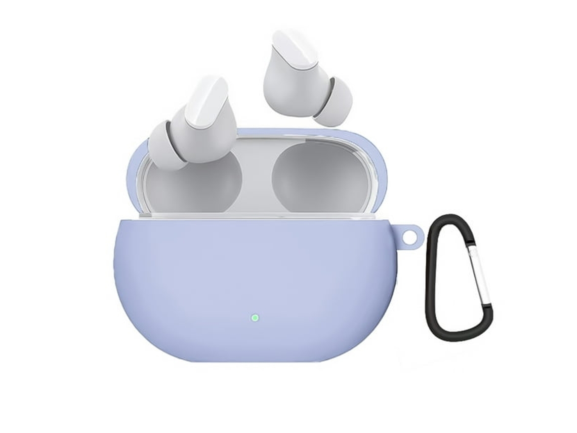 Capa De Silicone Roxa Compatível Com Fones De Ouvido Studiobuds, Capa Protetora Leve Brilvibera