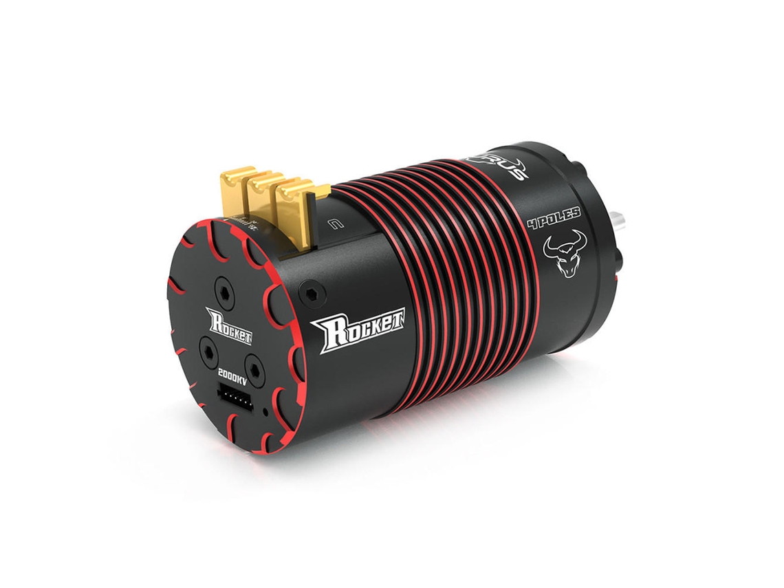 Motor Surpass Hobby 4274 V2 com Sensor de 2200kv para Carros Rc de Escala 1/8, Sem Escovas e para Utilização em Pista. MDUG