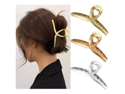 Presilhas de Grampos de Mandíbula de Cabelo de Garra 3 Peças Presilhas de Grampo de Cabelo Sem Deslizamento para Mulhers Meninas Presilhas JEDBESETZT