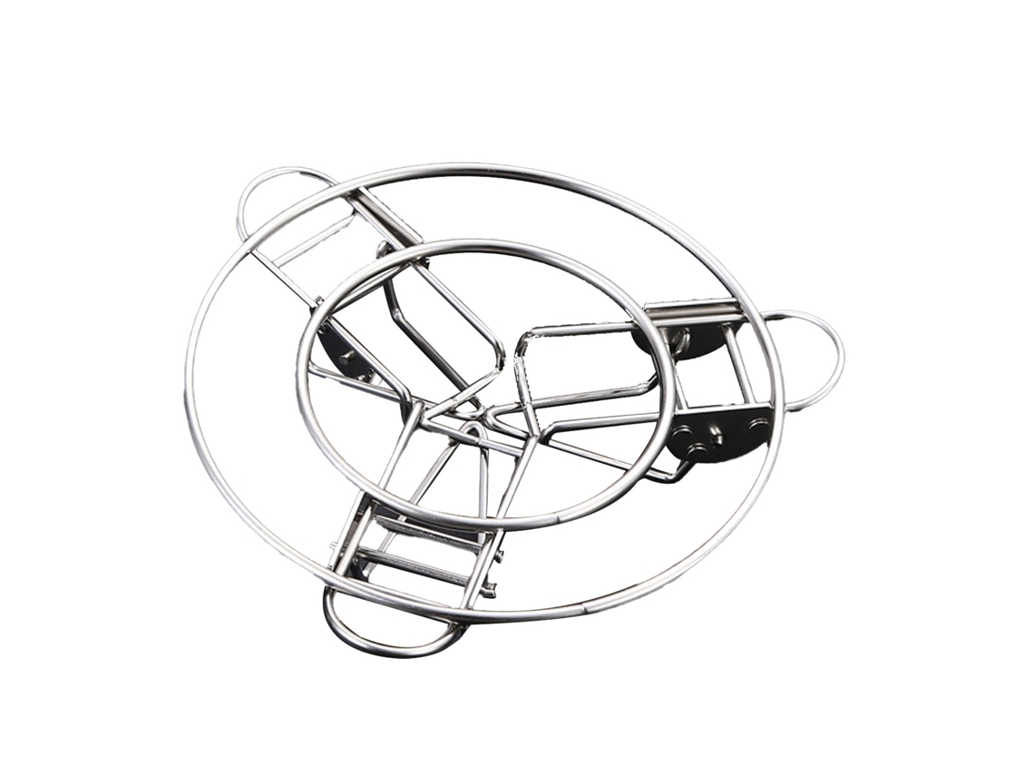 Grelha de cozimento a vapor, aço inox, dobrável, impermeável AQUAFORGE