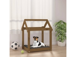 Vidaxl Cama 61x50x70 Cm Pinho Maciço Castanho Mel