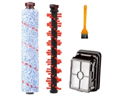 Ad-aspirador de pó peças quadradas filtro hepa multi-superfície rolo de escova l & filtro para bissell crosswave 1866 1868 1926 1785