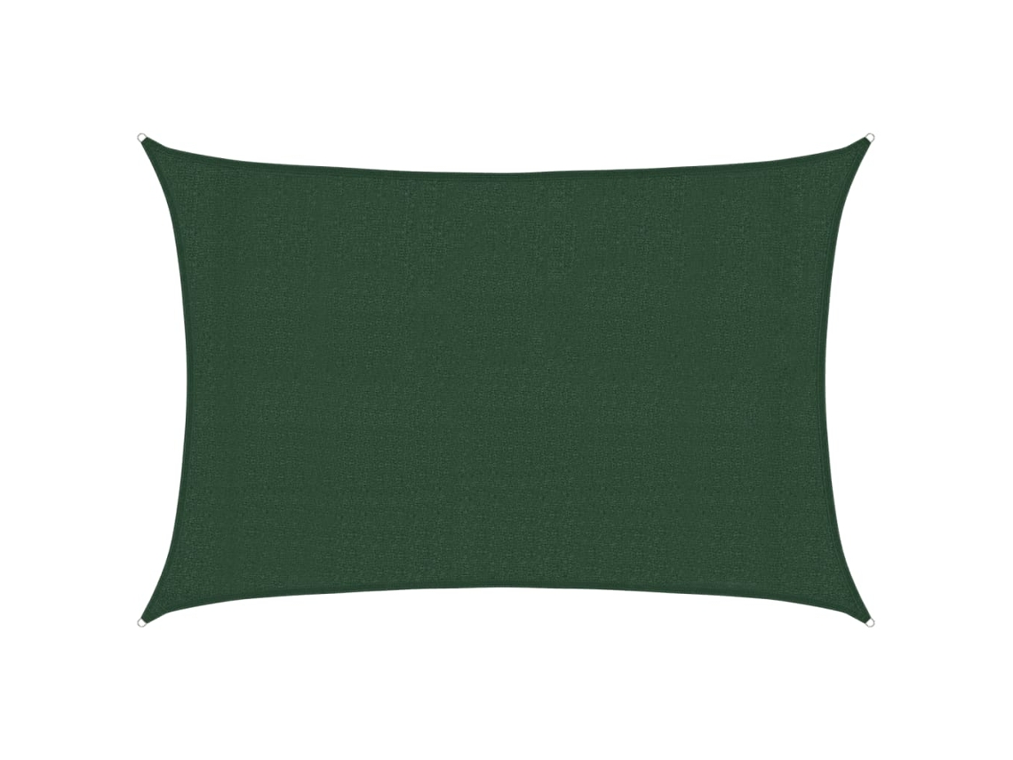 Toldo vela VIDAXL Verde (3x4,5 m)