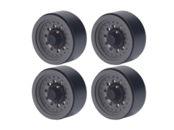 Laxiscreed Conjunto De Rodas 1.9 Polegadas Para Carro Rc Cinza De Alta Performance