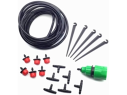 Sistema de irrigação por aspersão, kit automático, mangueira 4/7 mm, tubo 1/4 | S/MARCA