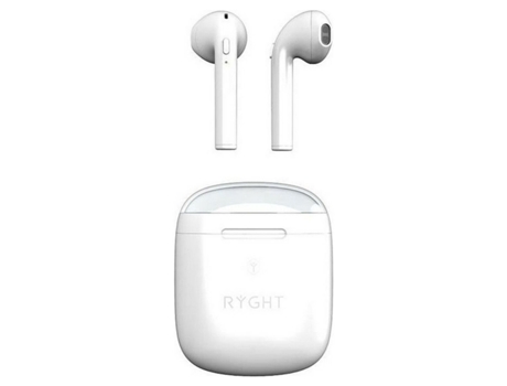 Auriculares Bluetooth com microfone RYGHT R483904 DYPLO 2 (Branco - Bluetooth - Bluetooth 5.0)