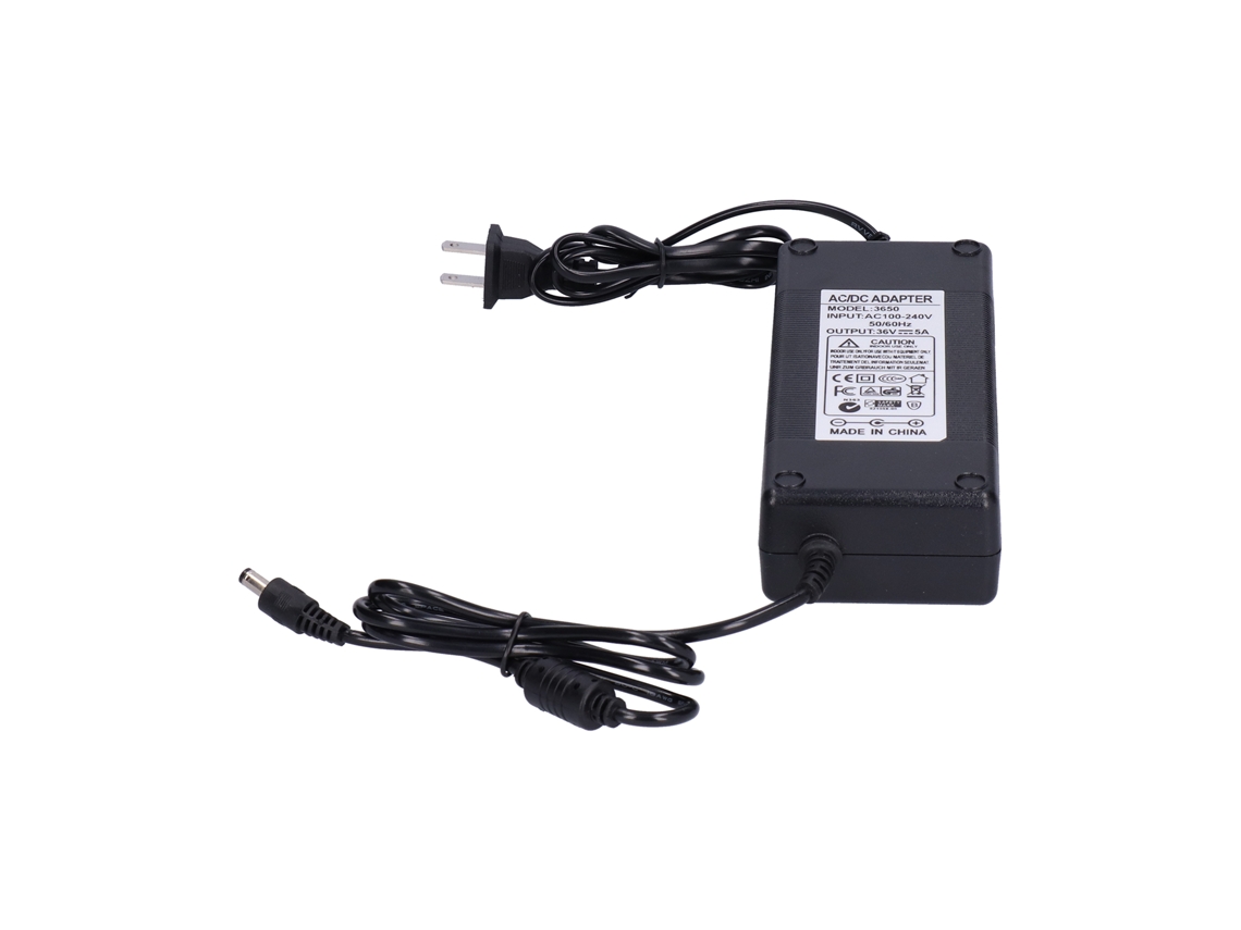 Adaptador De Alimentação Switching Charger 36v 5a, 100‑240v, Equipamento De Controle De Distribuição