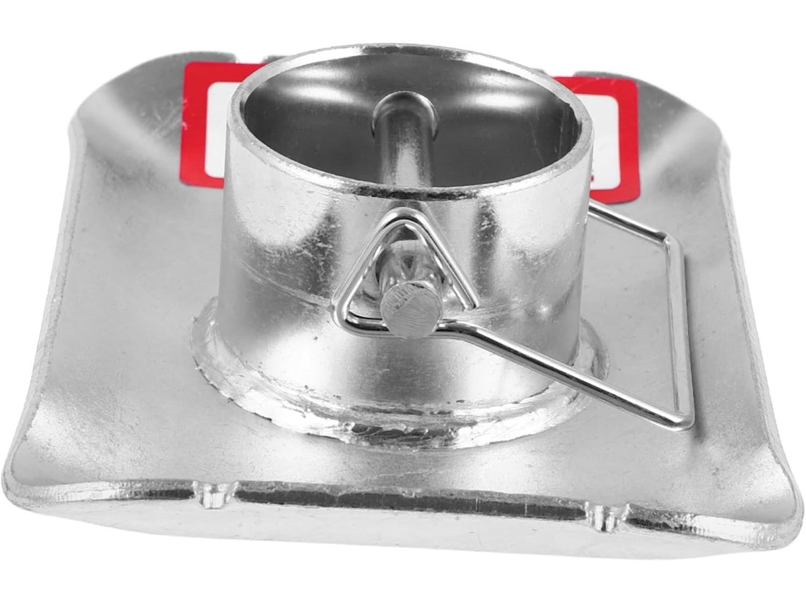 Pé De Macaco Para Reboque Com Placa Removível E Base Com Trava De Pino Para Barcos E Camping.