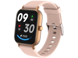 Smart Watch Tela De 1 95 Polegadas Bluetooth Chamada Monitoramento De Saúde Monitoramento De Exercícios Ip68 À Prova Dágua Ouro Rosa Yunzii