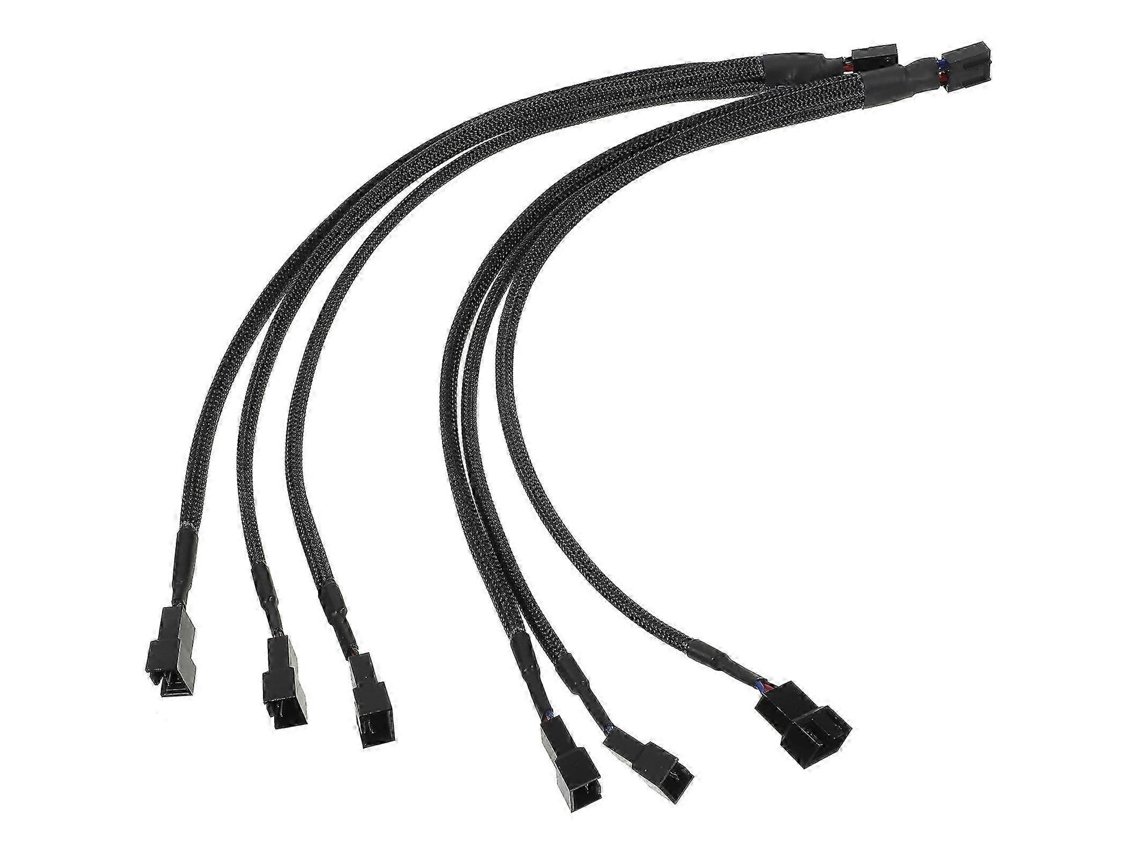 2 Unidades De Divisor De Ventoinha De 4 Pinos Para Pc, Divisor De Ventoinha De 4 Pinos, Divisor De Ventoinha De 3 Vias Pwm Aquaforge