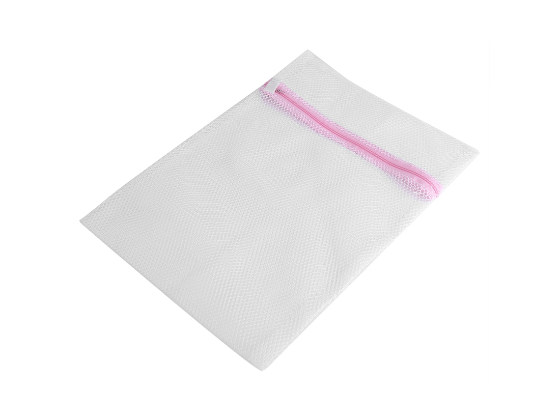 Sacola de Lavagem Malha para Lingerie Sutiãs Meias Roupa 50*60cm Zíper Poliéster | S/MARCA
