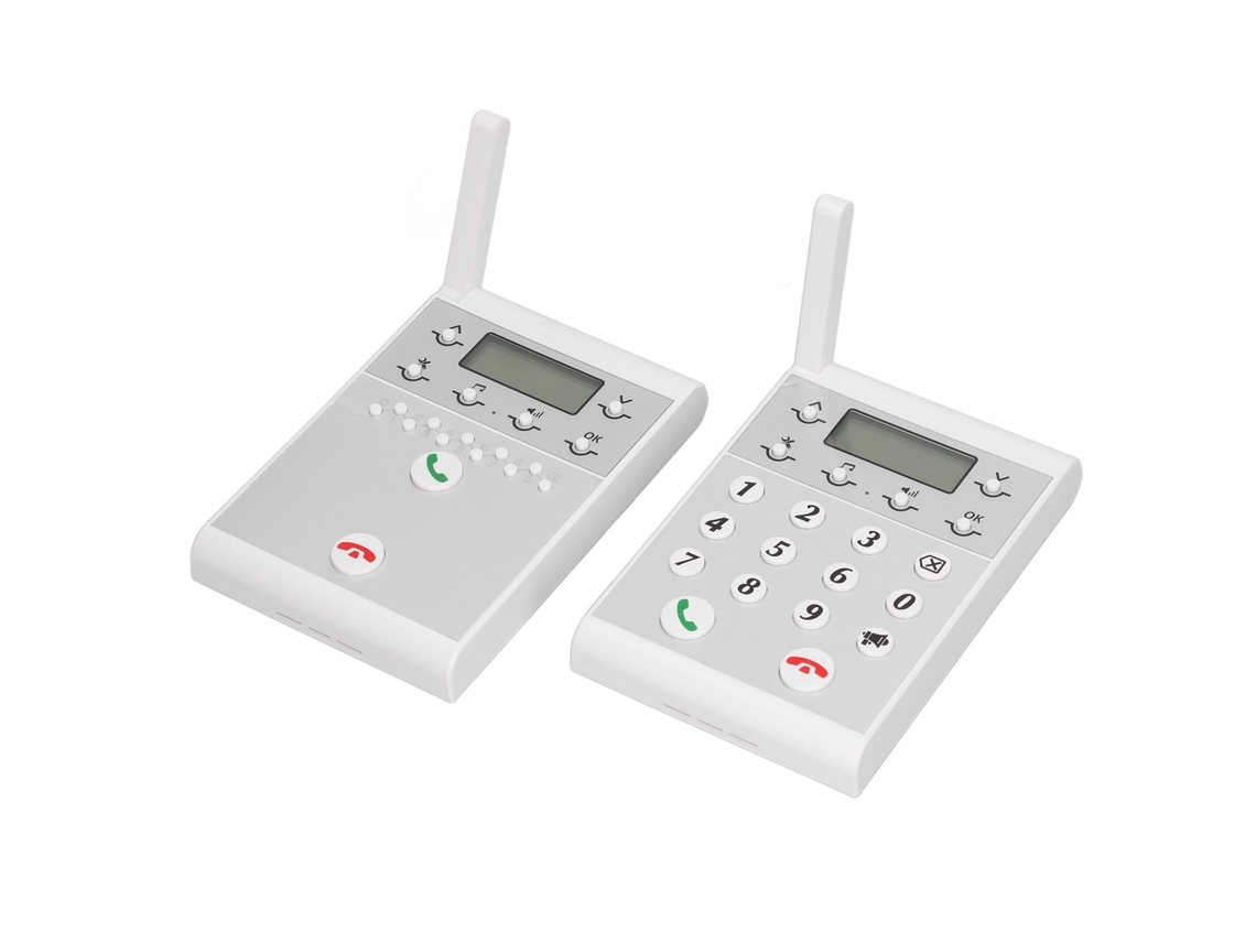 Sistema de Intercomunicação Sem Fio Duplex Completo