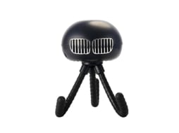 Mini Ventilador de Mão com Clipe, Preto MDUG