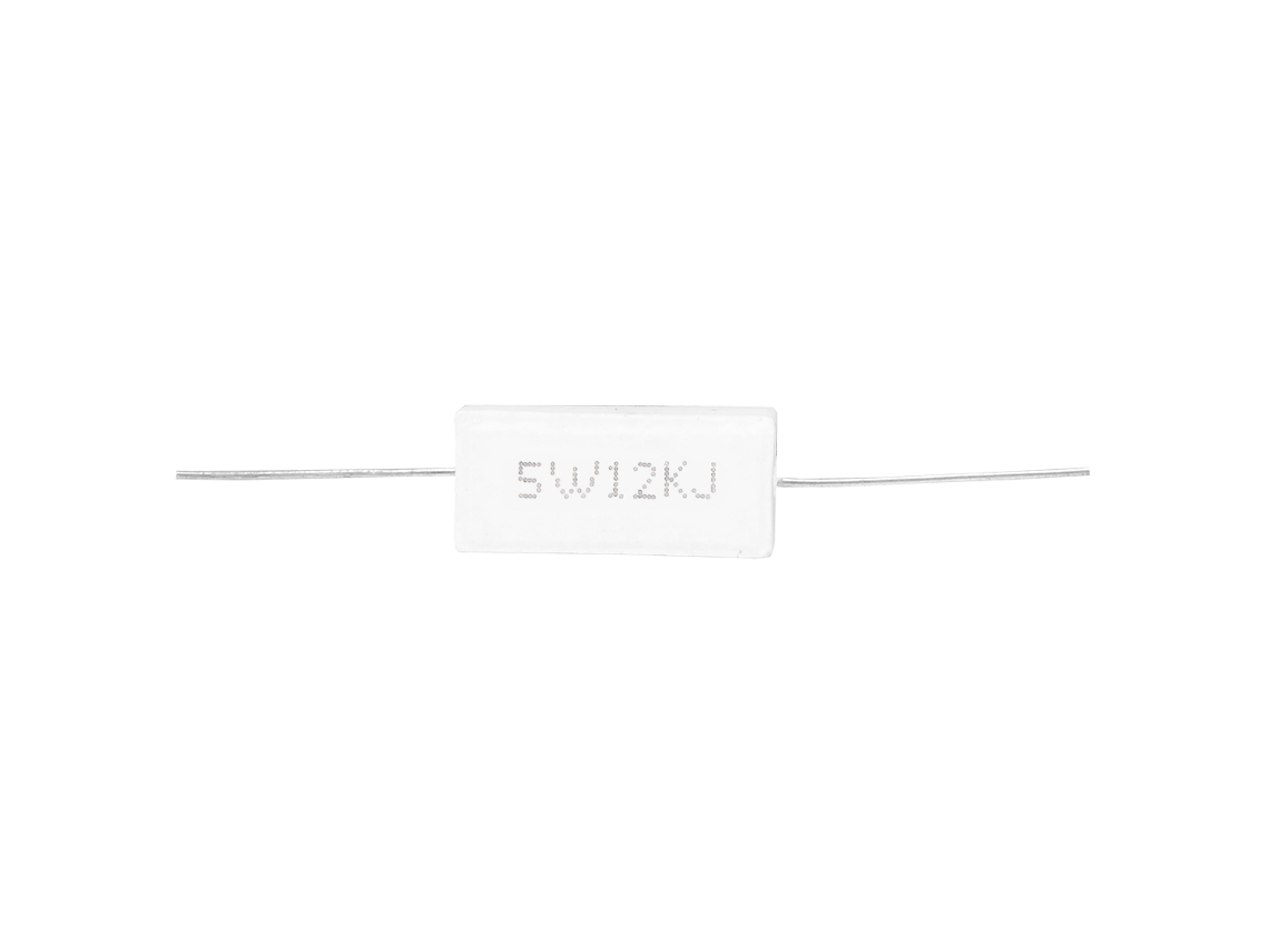 Resistor De Cimento 5w 12kr 10pçs ±5%