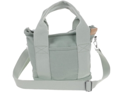 Bolsa De Lona Feminina, Modelo Simples Para Compras, Com Compartimentos.
