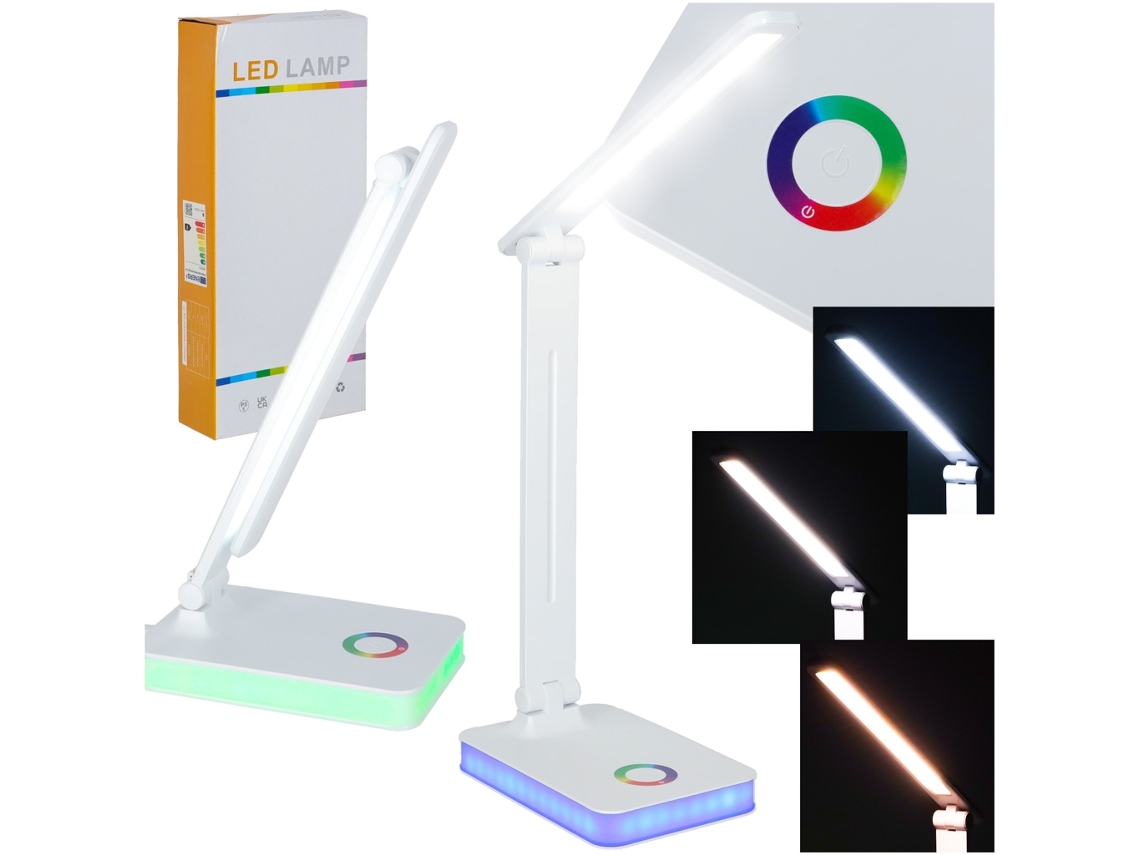 Luminária De Mesa Led, Para Cabeceira, Escritório, Sala Ou Ambiente Decorativo, Para Utilização Diária Em Espaços Interiores