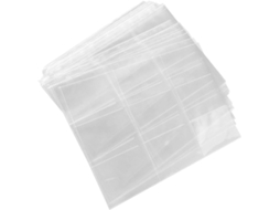 Garvalon 50 Pochettes Para Álbum Foto A4 9 Compartimentos Transparentes - Pochettes Plastiques Sans Acide