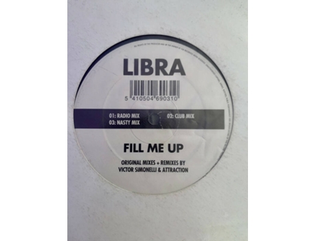 Vinil Fill Me Up Paradice