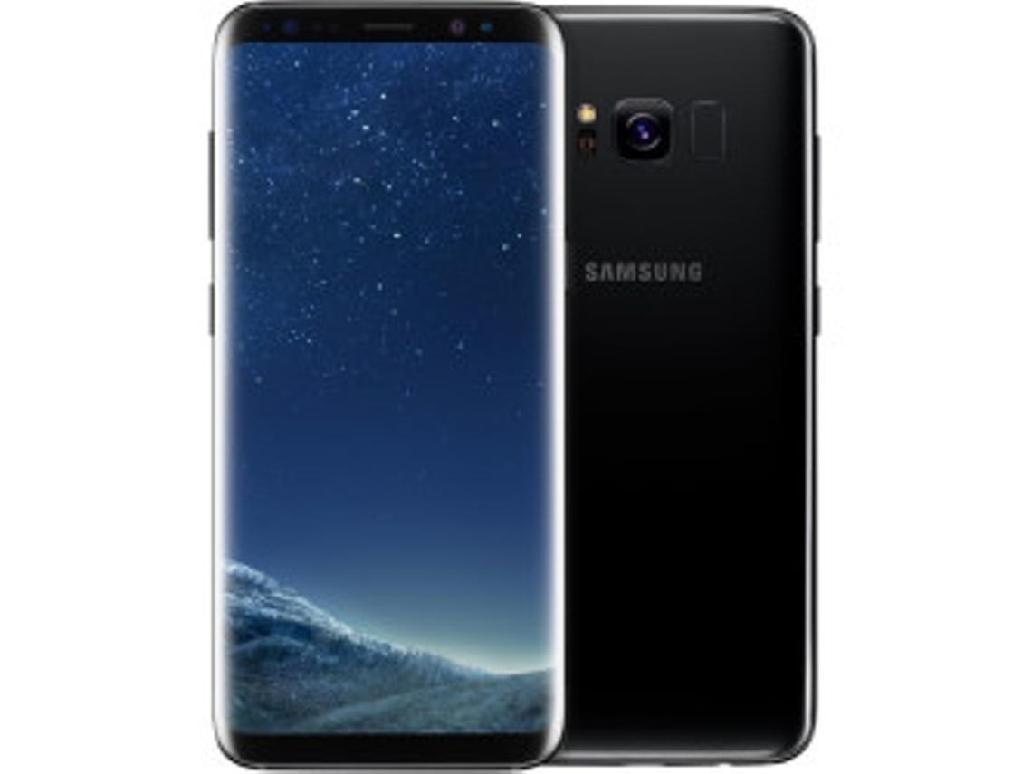 Smartphone SAMSUNG S8 64 Go Preto Único Sim dos Eua (Recondicionado Marcas Mínimas)