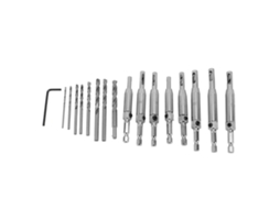 Conjunto de Brocas Primerox, autocentrantes, com chave hexagonal, para carpintaria, portas, janelas S/MARCA