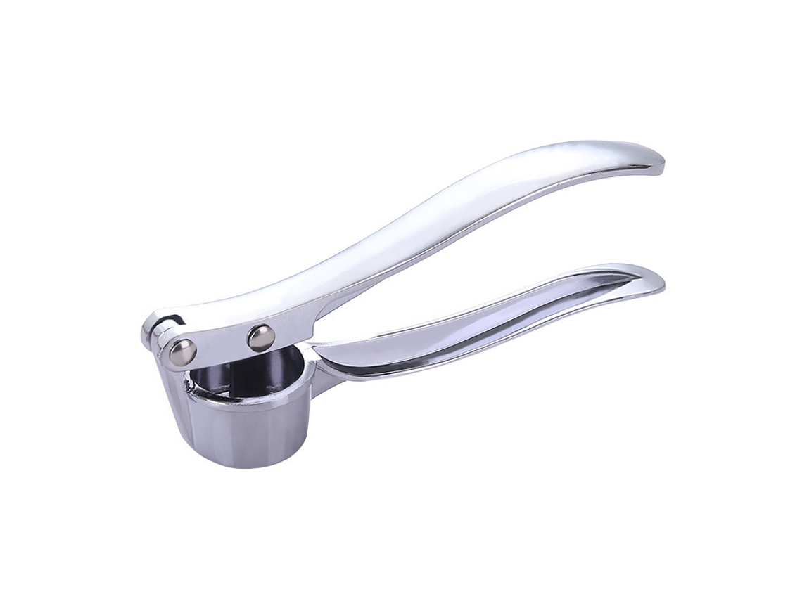Espremedor de Alho Manual em Aço Inoxidável, Espremedor e Moedor de Alho Ecológico para Uso na Cozinha. MDUG