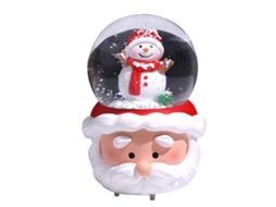 Globo de Neve Natal Luz Colorida LAXISCREED