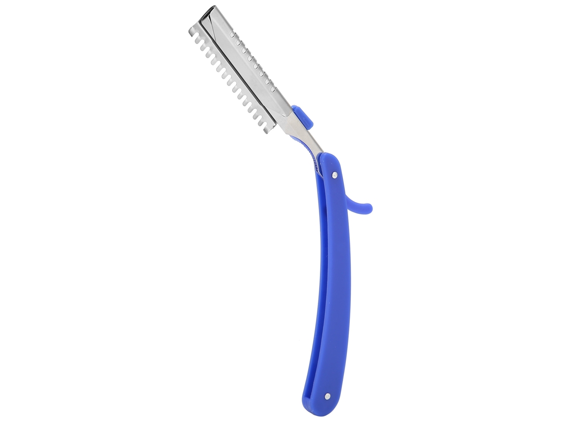 Canivete dobrável para sobrancelhas, ideal para mulheres.
